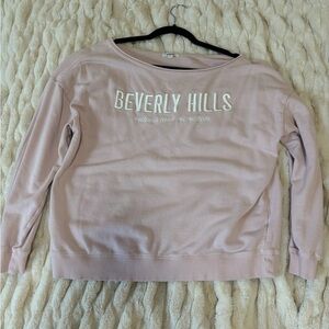 Garage Pink Beverly Hills Sweater